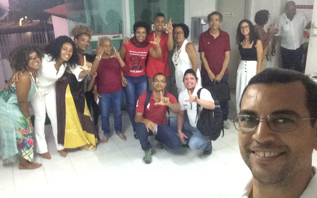 Oficina antirracista organizada pelo Coletivo EmpreteSer é realizada no Sindipetro