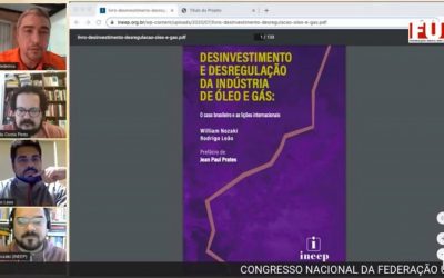 18º Confup – Pesquisadores do INEEP lançam livro e alertam para pilhagem da Petrobrás