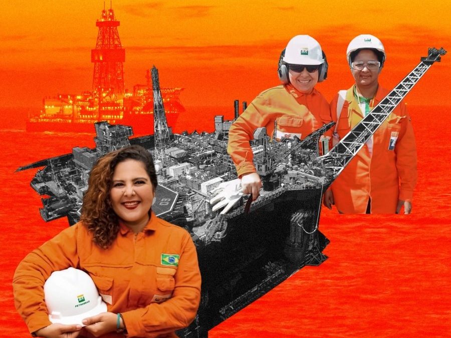 Revista destaca luta das trabalhadoras petroleiras contra assédio e precarização na Petrobrás