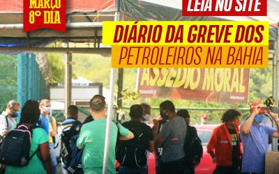 Diário da Greve no 8º dia de luta Atos simultâneos na Rlam e em Miranga