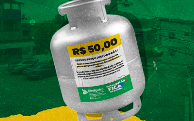 Sindipetro realiza ação no Distrito de São Brás, em Santo Amaro, com venda de “bujão” de gás a R$ 50,00