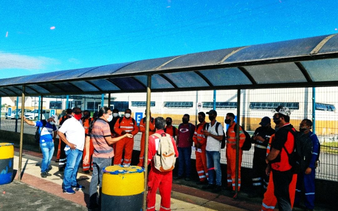 Após paralisação das atividades da Intermodal pelo Sindipetro Bahia, empresa paga ticket alimentação