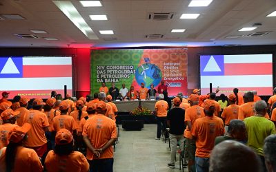 XIV Congresso: mesa de abertura aponta caminhos para o movimento sindical e a esquerda brasileira