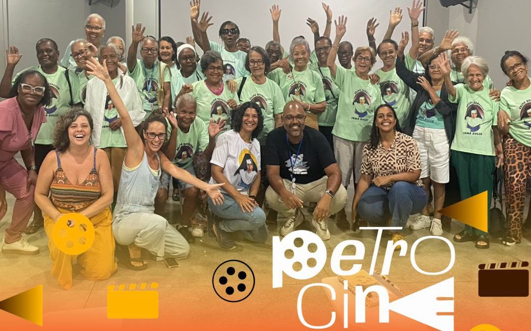 Cinema, memória e acolhimento marcam sessões do PetroCine com participantes das Obras Sociais Irmã Dulce