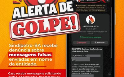 🚨 ALERTA DE GOLPE!