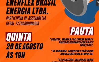 EDITAL DE CONVOCAÇÃO ASSEMBLEIA GERAL EXTRAORDINÁRIA – ENERFLEX