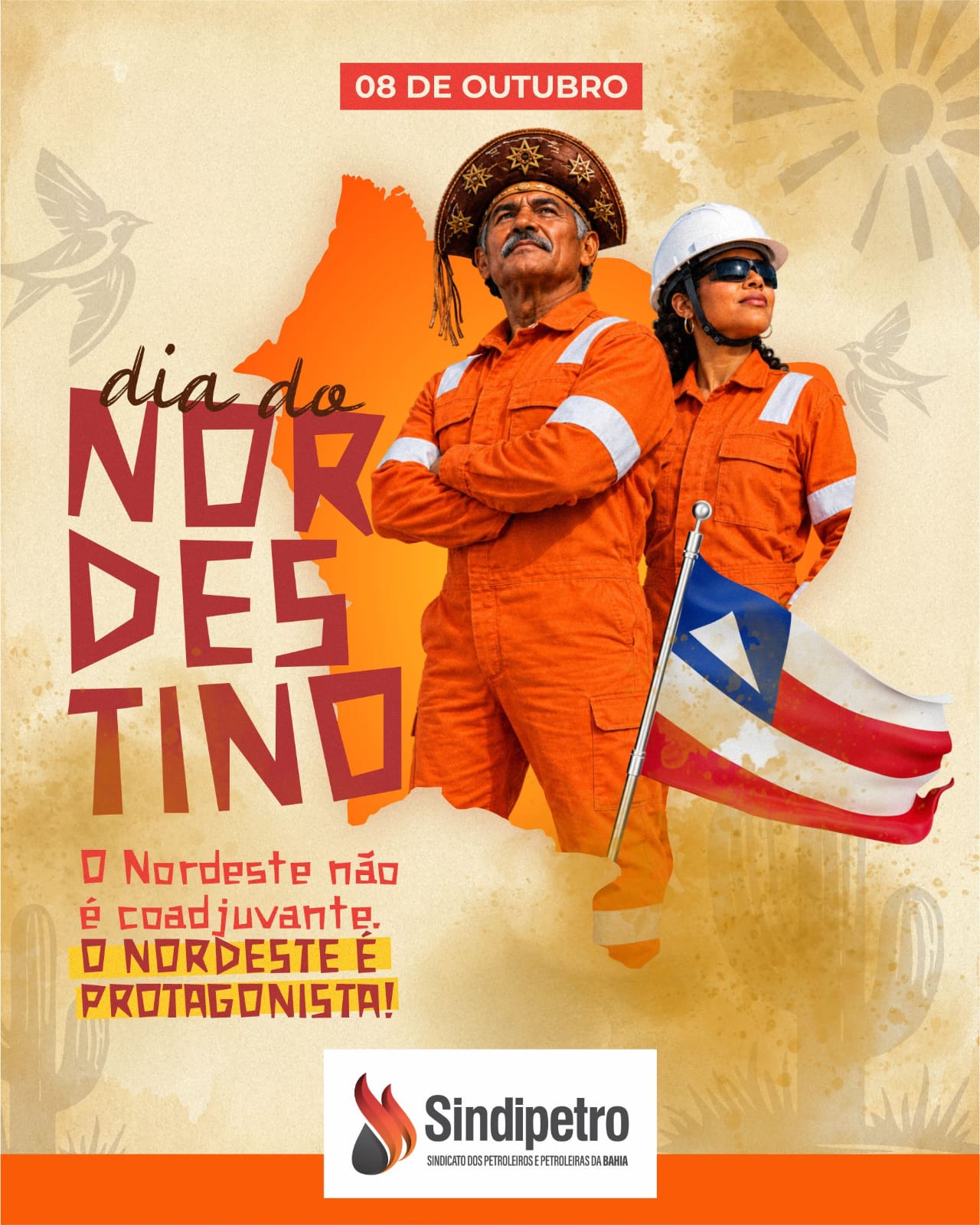 🌵❤️ 8 de outubro | Dia do Nordestino